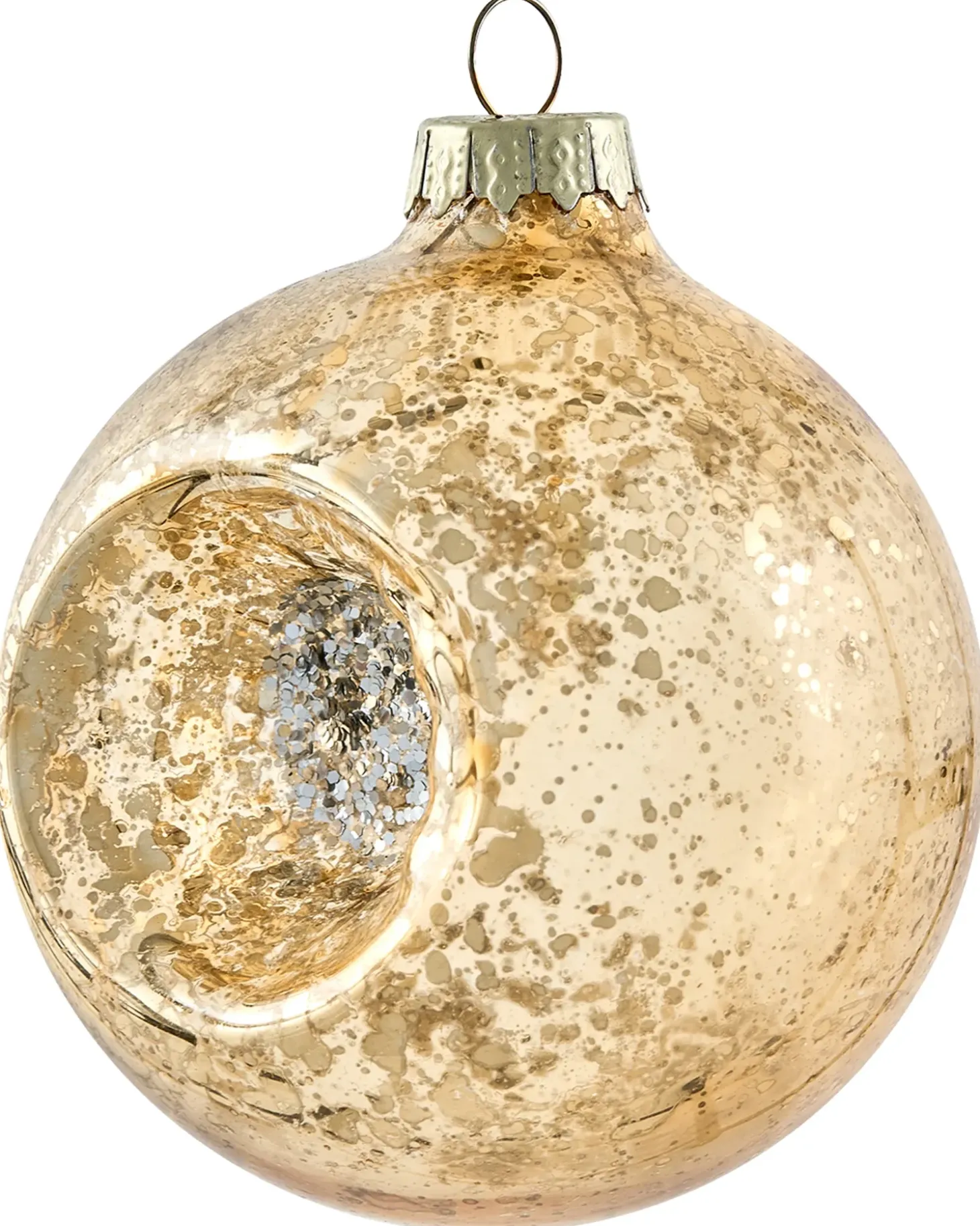 Sæt af 50 julekugler SPARKLE Glas Rød/Guld