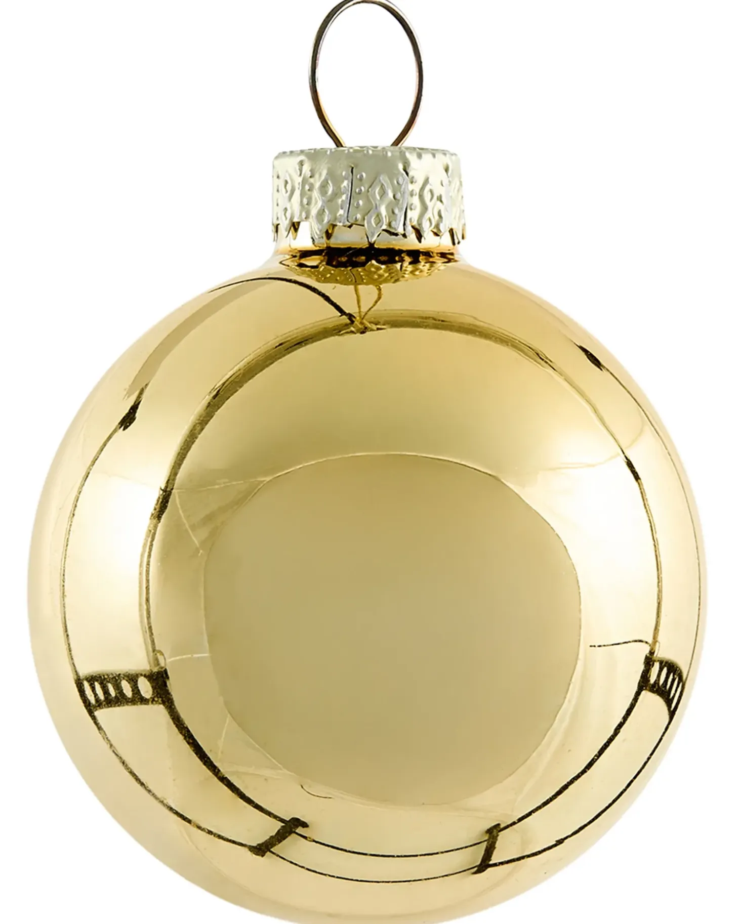 Sæt af 50 julekugler SPARKLE Glas Rød/Guld