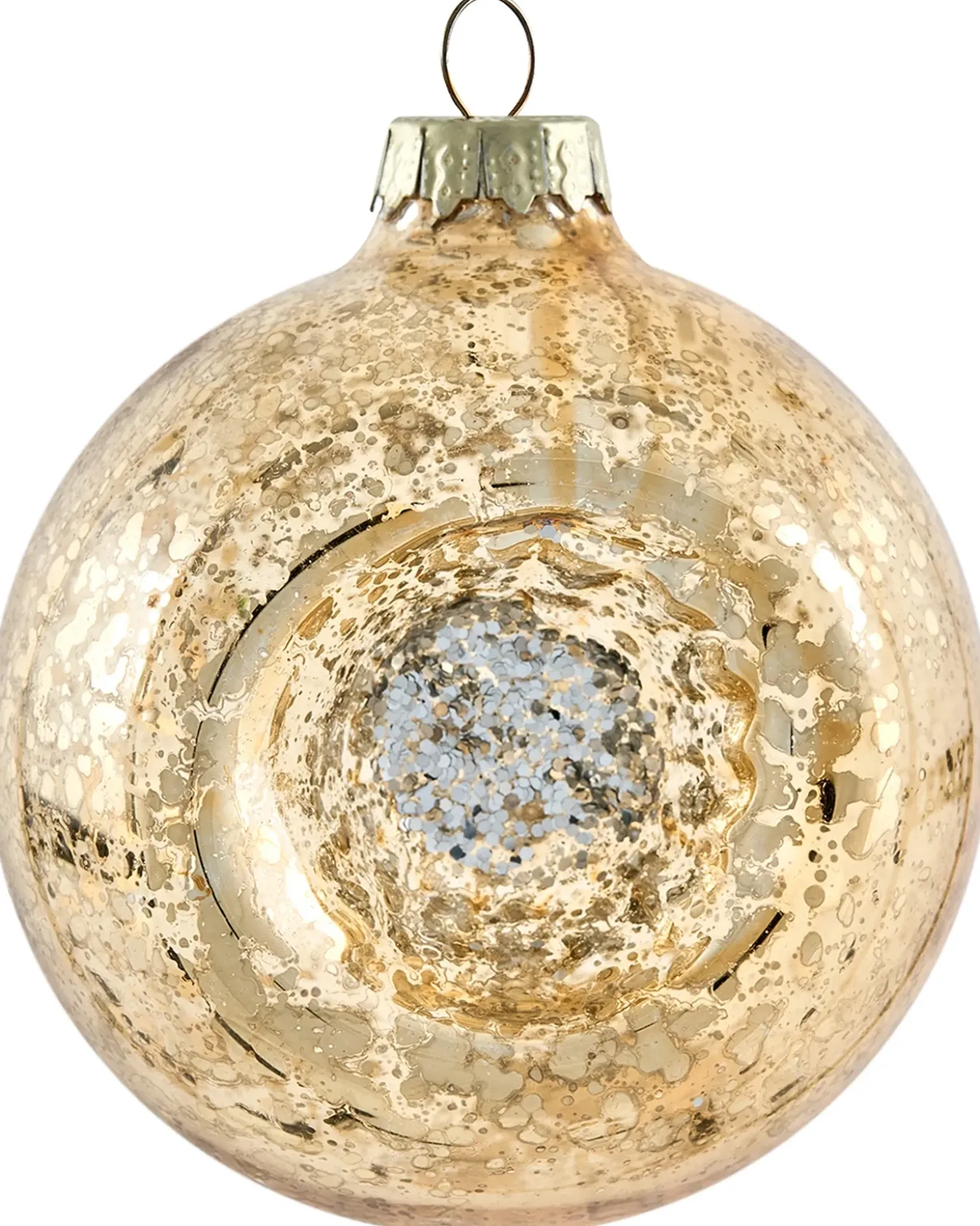 Sæt af 50 julekugler SPARKLE Glas Rød/Guld