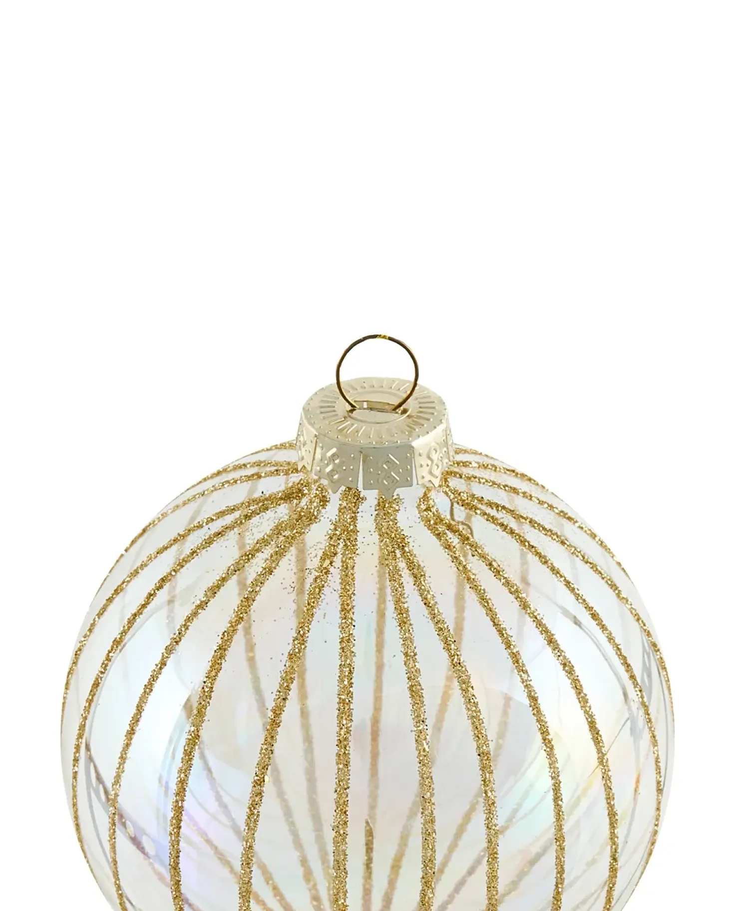 Sæt af 50 julekugler SPARKLE Glas Rød/Guld