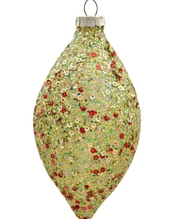Sæt af 70 julekugler TWINKLE Glas Rood/groen