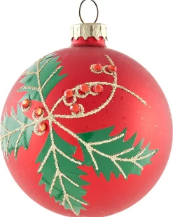 Sæt af 70 julekugler TWINKLE Glas Rood/groen