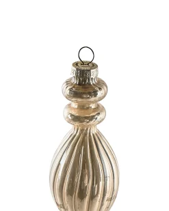 Sæt af 24 julekugler WINTERLIGHT Glas Rosa guld