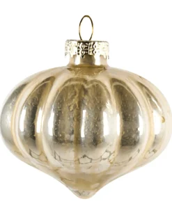 Sæt af 24 julekugler WINTERLIGHT Glas Rosa guld
