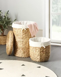 Sæt af 2 kurve DANANG Flet Naturlig 31/61 L