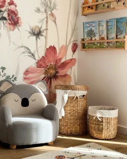 Sæt af 2 kurve DANANG Flet Naturlig 31/61 L