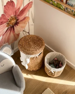 Sæt af 2 kurve DANANG Flet Naturlig 31/61 L