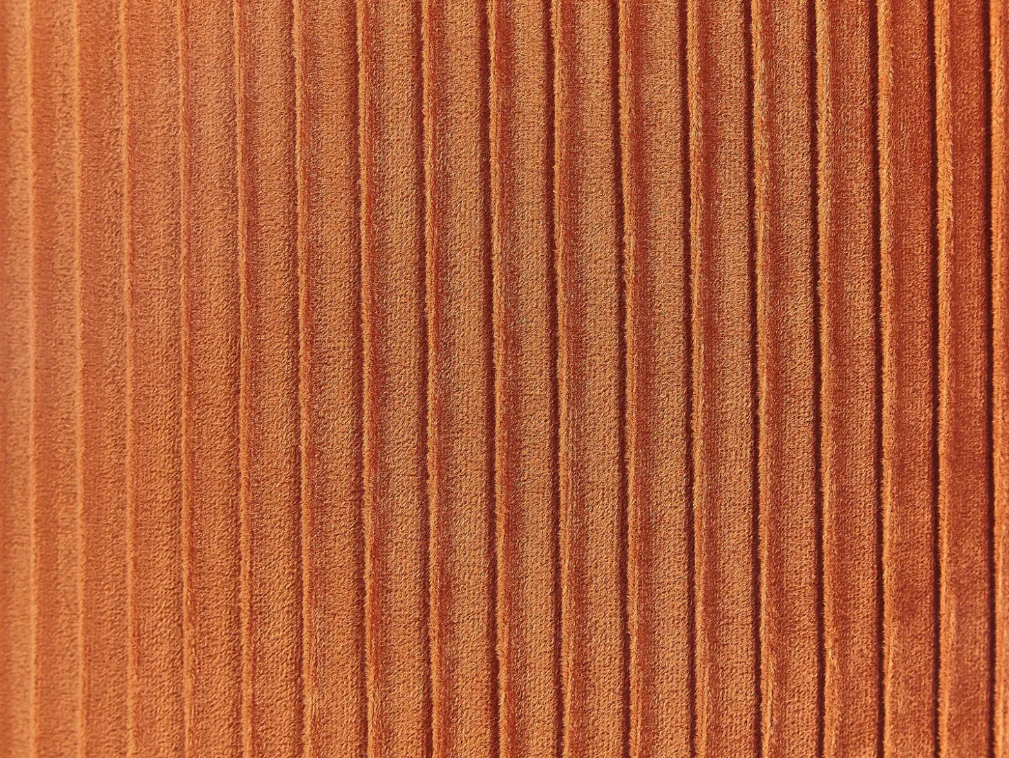 Sæt af 2 opbevaringspuffer CAMDENTON Velour Orange