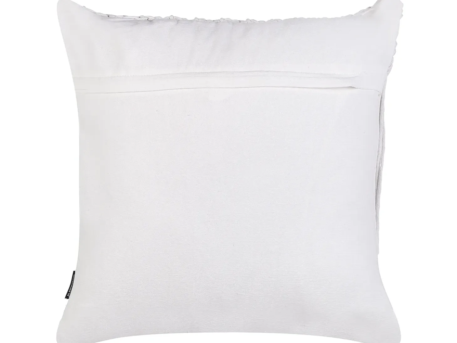 Sæt af 2 pyntepuder BAMIAN Bomuld 45 x 45 cm Cremehvid Geometrisk mønster