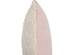 Sæt af 2 pyntepuder BASALIM 45 x 45 cm Beige Ensfarvet