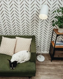 Sæt af 2 pyntepuder BASALIM 45 x 45 cm Beige Ensfarvet