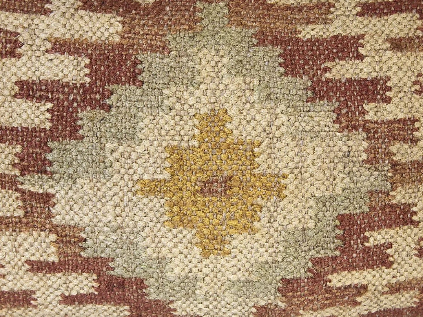 Sæt af 2 pyntepuder BEEL Jute 30 x 50 cm Multifarvet Orientalsk mønster