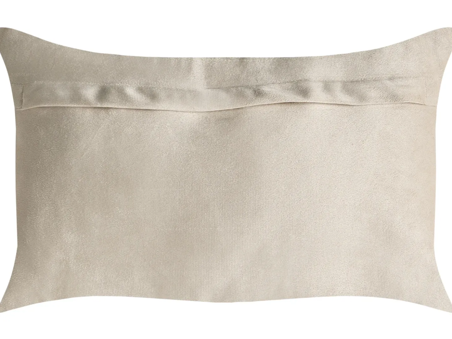 Sæt af 2 pyntepuder BELLE Velour 50 x 30 cm Brungrå Julemønster