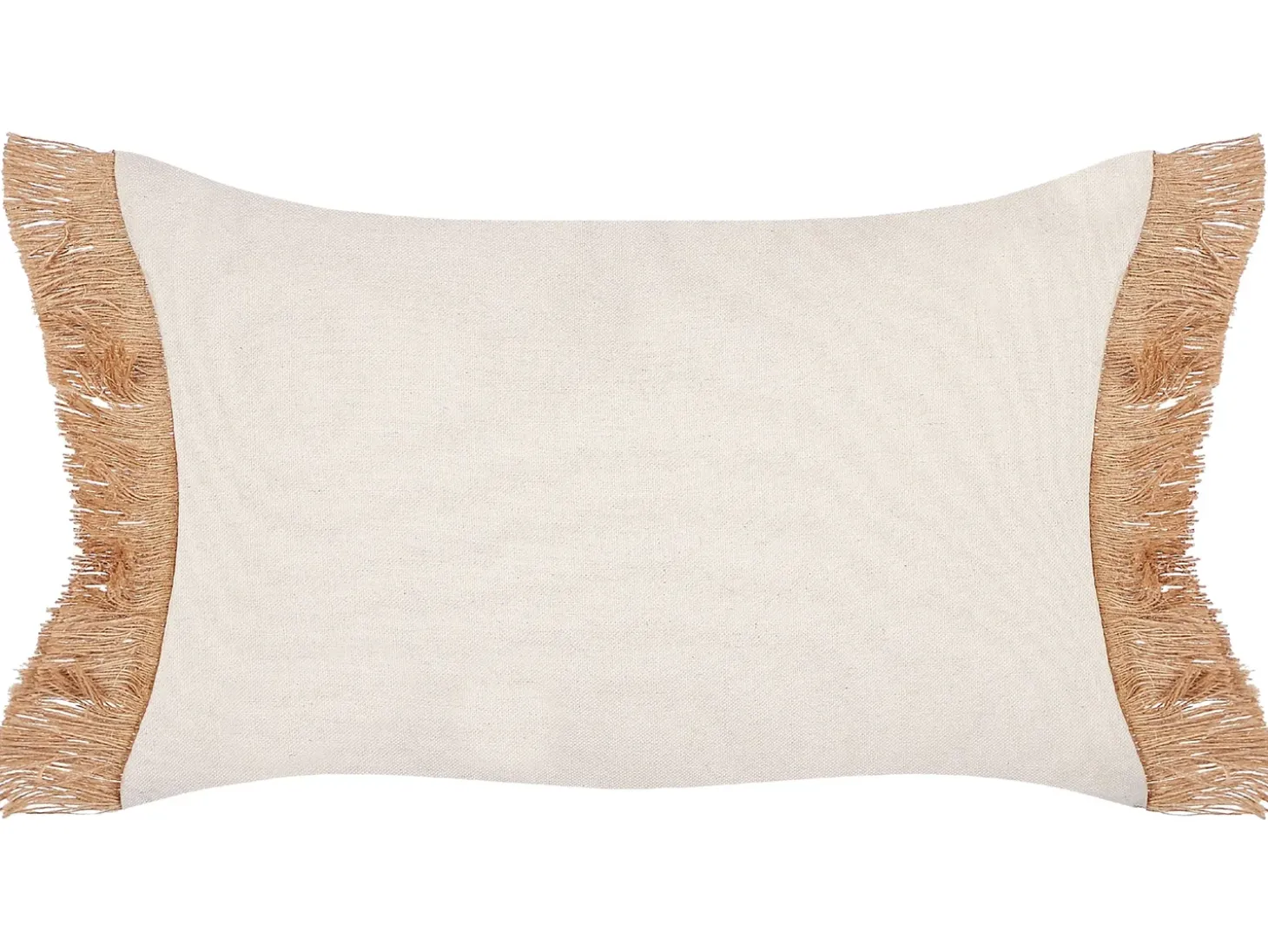 Sæt af 2 pyntepuder BOATH 30 x 50 cm Beige Ensfarvet