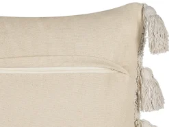 Sæt af 2 pyntepuder BOUVARDIA Bomuld 45 x 45 cm Grå Chevronmønster