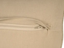 Sæt af 2 pyntepuder CAESIA Bomuld 30 x 50 cm Beige Ensfarvet
