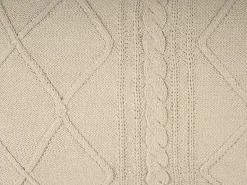 Sæt af 2 pyntepuder CAESIA Bomuld 30 x 50 cm Lys Beige Ensfarvet