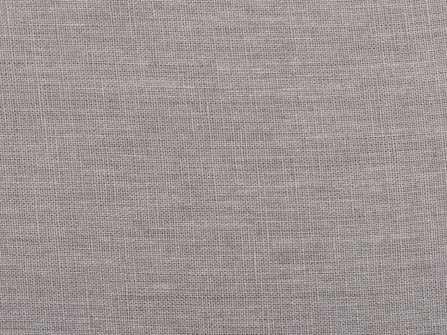 Sæt af 2 pyntepuder CARPINUS Hør 45 x 45 cm Grå Ensfarvet