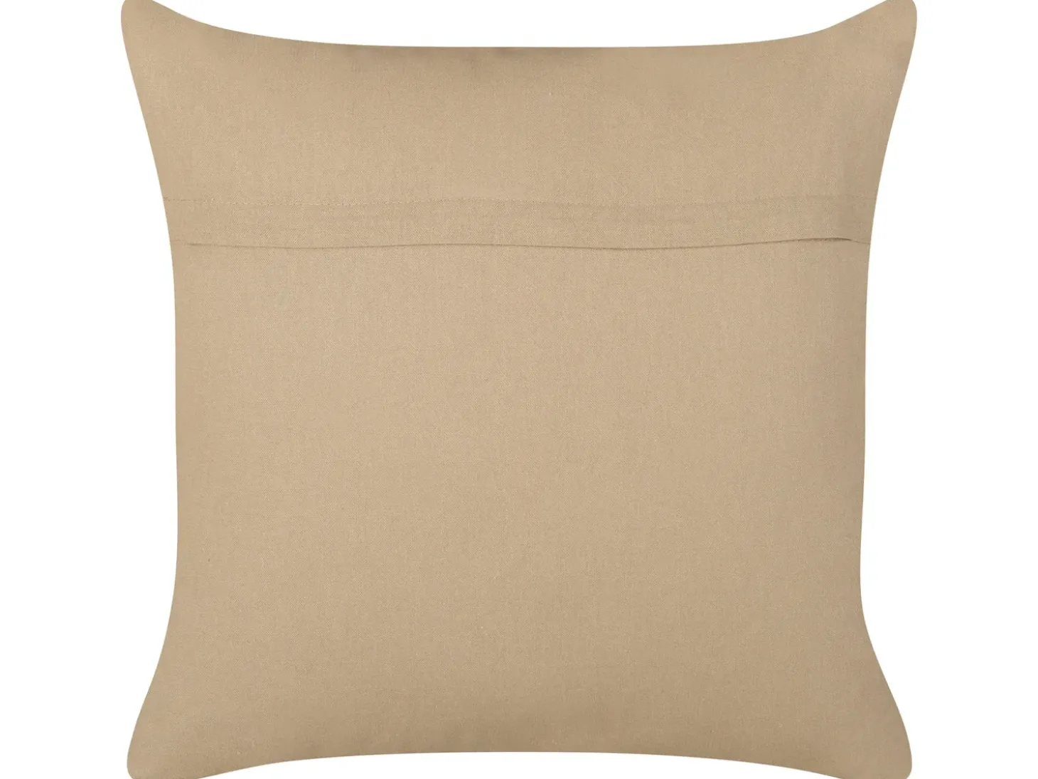 Sæt af 2 pyntepuder DESALIX Jute 45 x 45 cm Beige Stribet mønster