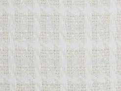 Sæt af 2 pyntepuder DOURIS 45 x 45 cm Lys Beige Ternet mønster
