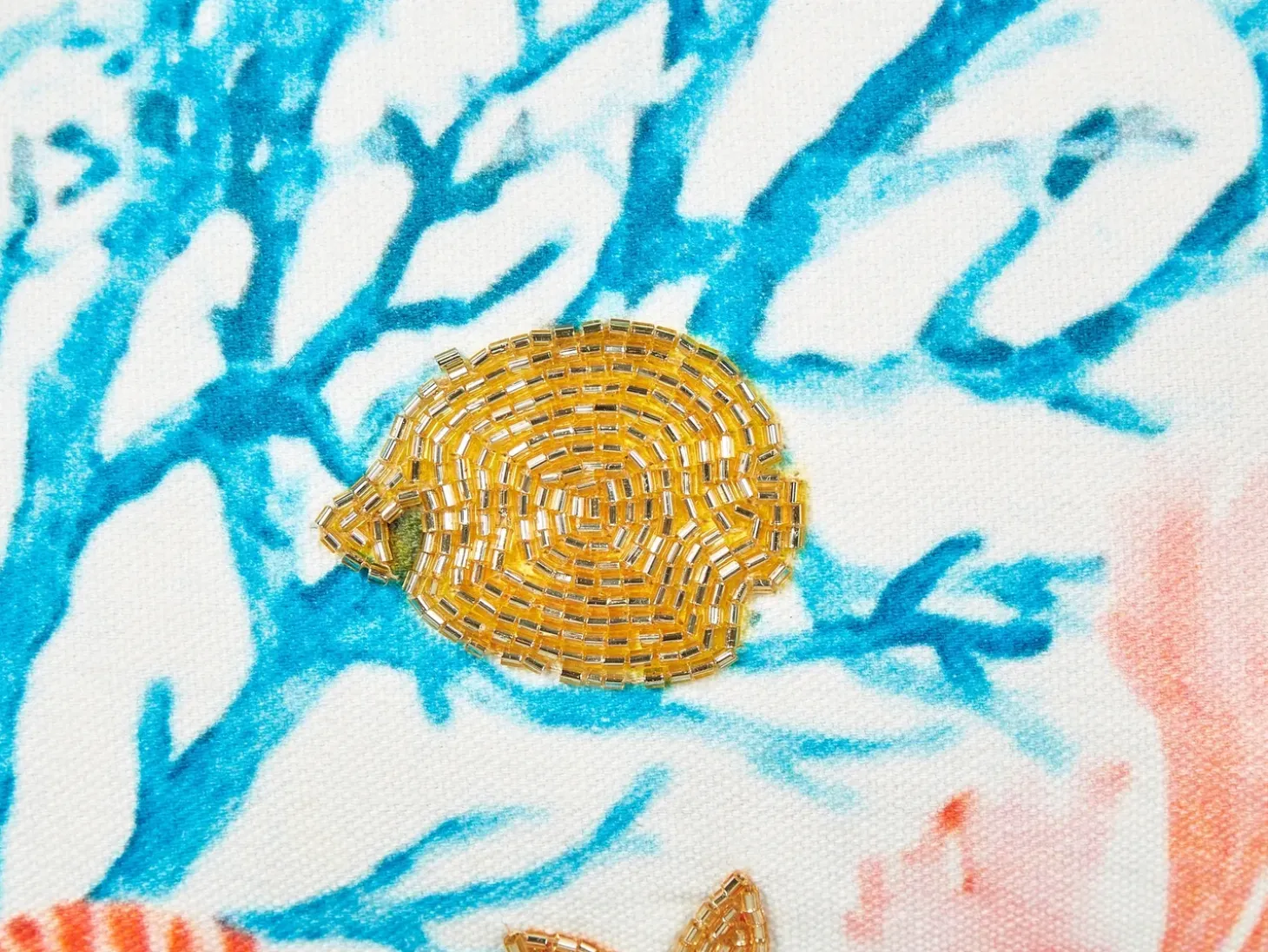 Sæt af 2 pyntepuder EELGRASS Bomuld 30 x 50 cm Multifarvet Dyremønster