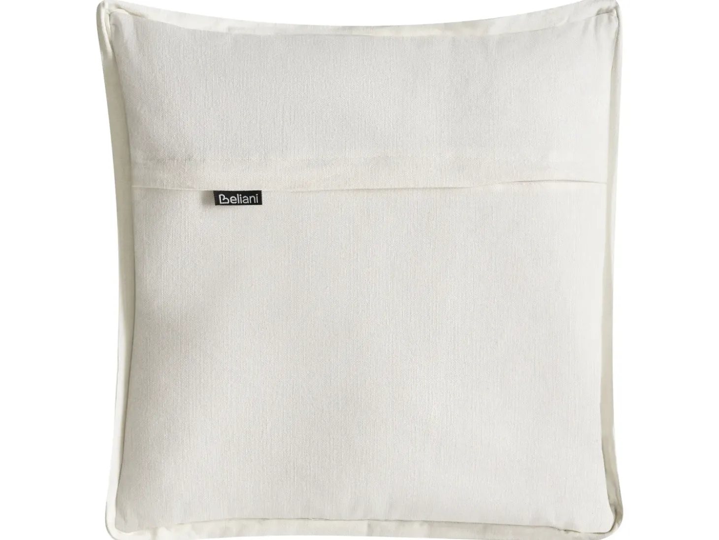 Sæt af 2 pyntepuder FERNA Bomuld 45 x 45 cm Hvid/beige Blomstermønster
