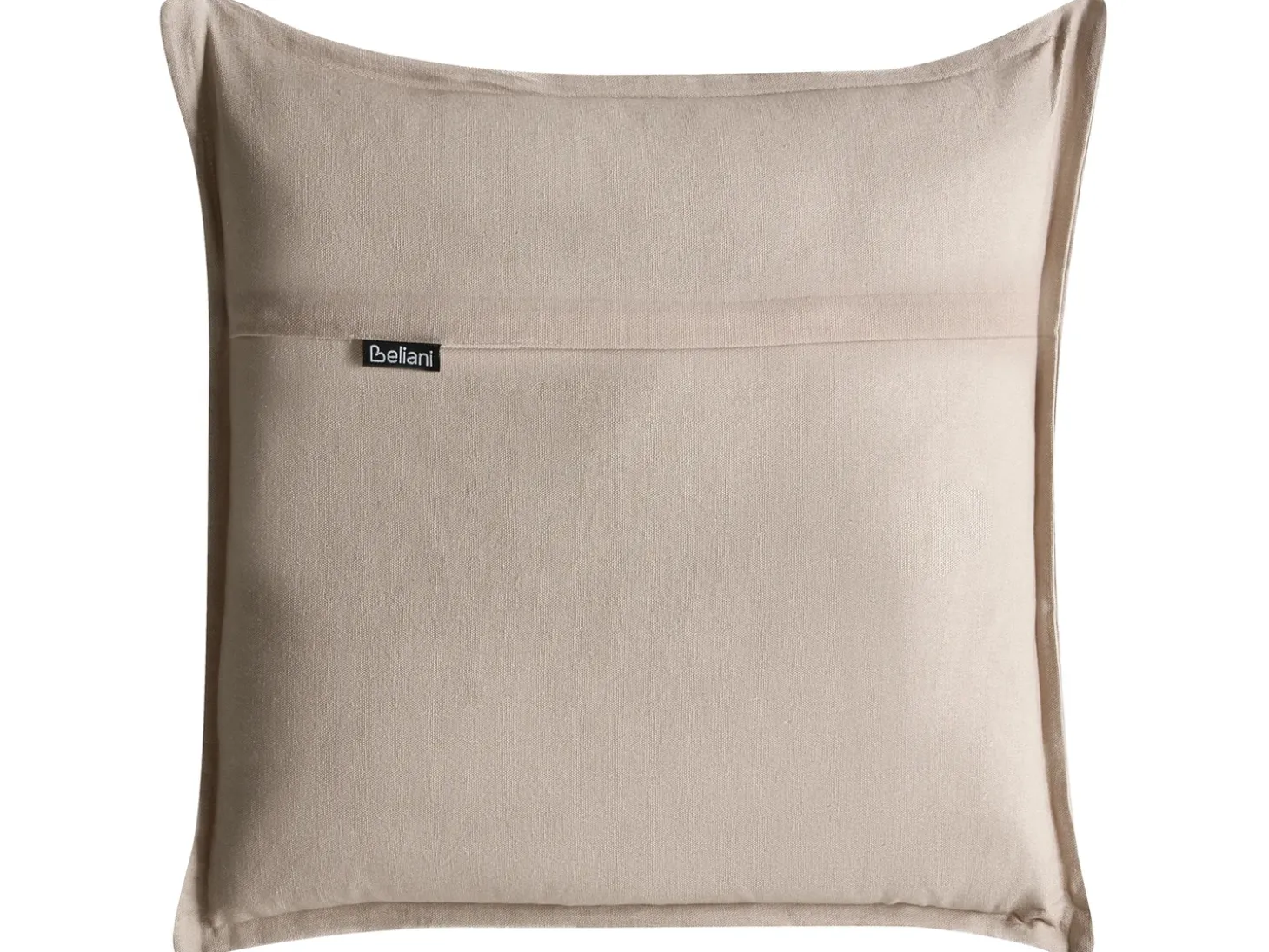 Sæt af 2 pyntepuder FERNA Bomuld 45 x 45 cm Hvid/beige Blomstermønster