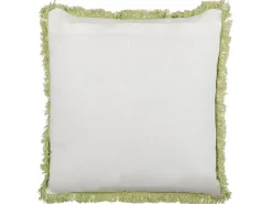 Sæt af 2 pyntepuder FILIX Bomuld 45 x 45 cm Grøn Blomstermønster