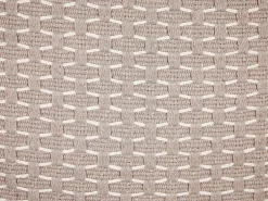 Sæt af 2 pyntepuder HAKONE 42 x 42 cm Brungrå Geometrisk mønster