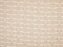 Sæt af 2 pyntepuder HAKONE 45 x 25 cm Lys Beige Geometrisk mønster