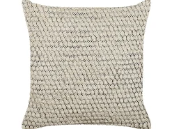Sæt af 2 pyntepuder HOWEA Bomuld 45 x 45 cm Beige Geometrisk mønster