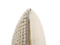 Sæt af 2 pyntepuder HOWEA Bomuld 45 x 45 cm Beige Geometrisk mønster