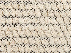 Sæt af 2 pyntepuder HOWEA Bomuld 45 x 45 cm Beige Geometrisk mønster