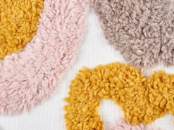 Sæt af 2 pyntepuder KANDIARO Bomuld 45 x 45 cm Multifarvet Blomstermønster