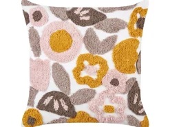 Sæt af 2 pyntepuder KANDIARO Bomuld 45 x 45 cm Multifarvet Blomstermønster