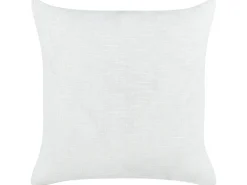 Sæt af 2 pyntepuder KANPAS Hør 50 x 50 cm Grå Stribet mønster