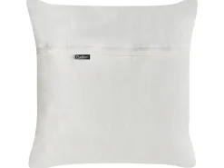 Sæt af 2 pyntepuder LANSIUM Bomuld 30 x 50 cm 45 x 45 cm Hvid Plante mønster