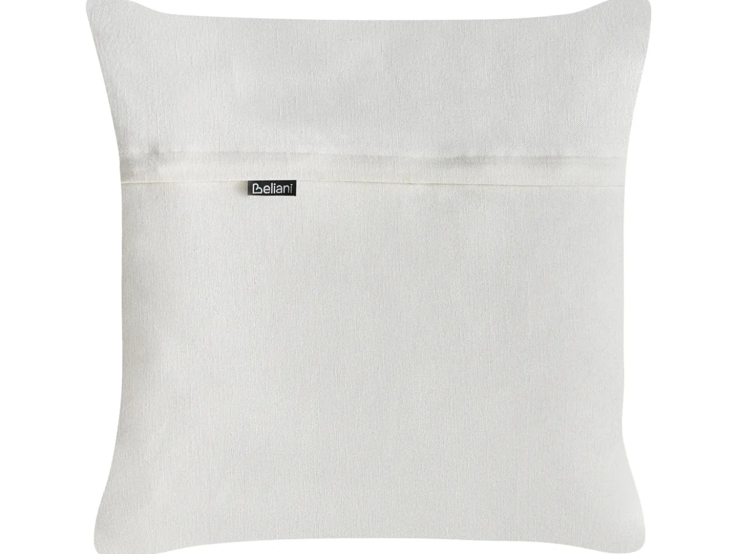 Sæt af 2 pyntepuder LANSIUM Bomuld 30 x 50 cm 45 x 45 cm Hvid Plante mønster