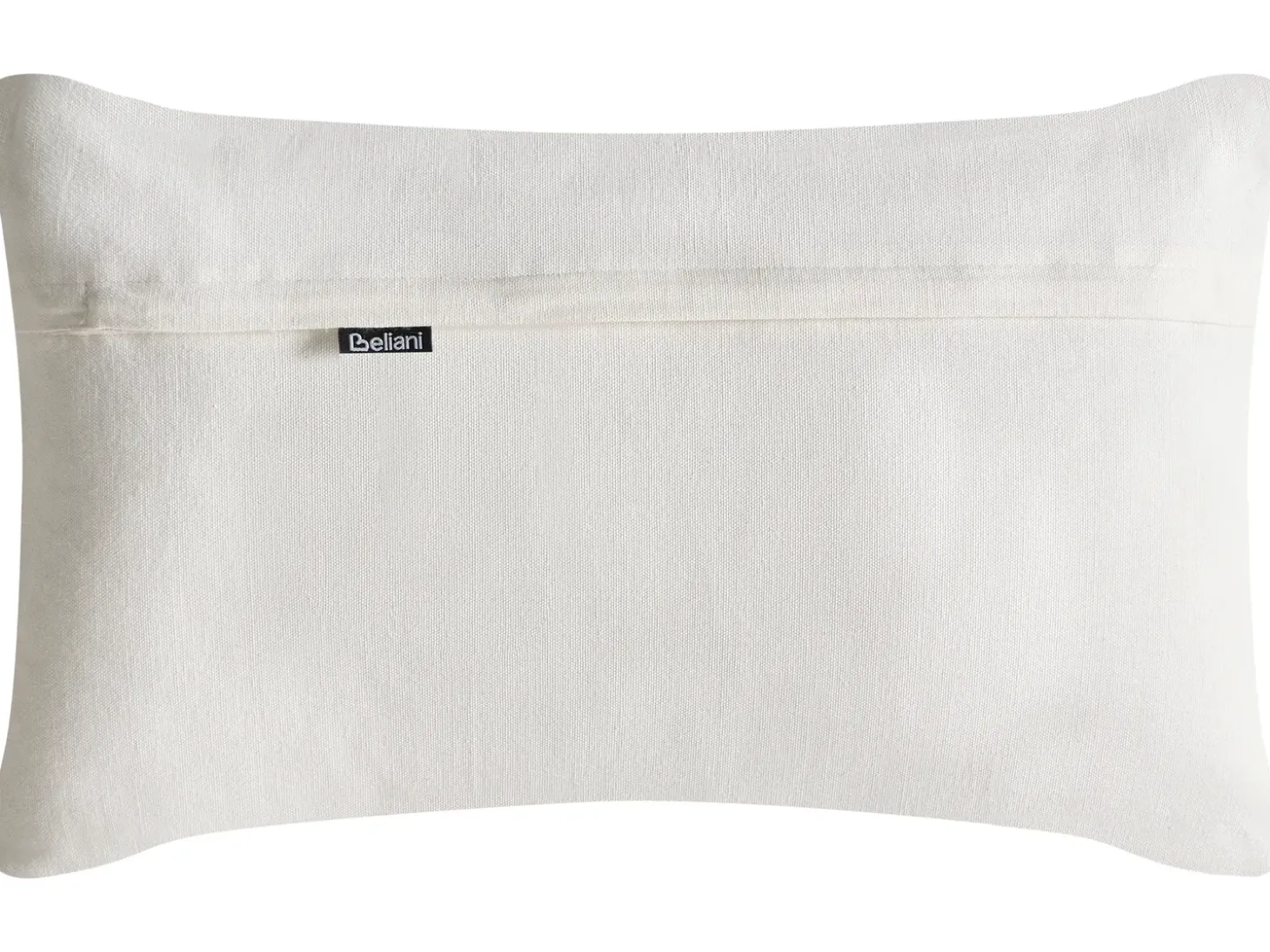 Sæt af 2 pyntepuder LANSIUM Bomuld 30 x 50 cm 45 x 45 cm Hvid Plante mønster
