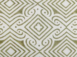Sæt af 2 pyntepuder LARICS Bomuld 45 x 45 cm Grøn Orientalsk mønster