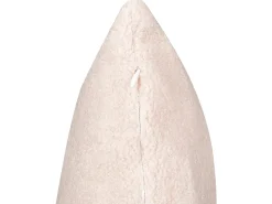 Sæt af 2 pyntepuder LEUZEA Boucle 45 x 45 cm Pastellrosa Ensfarvet