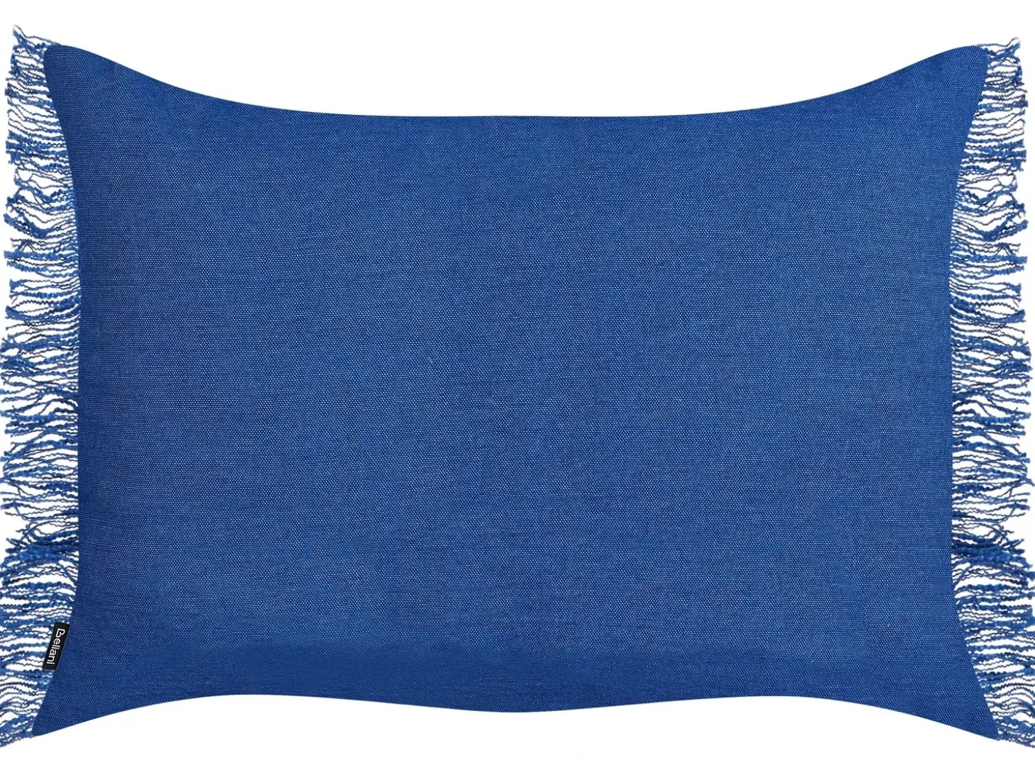 Sæt af 2 pyntepuder MABA Bomuld 50 x 35 cm Navy Blå Ensfarvet