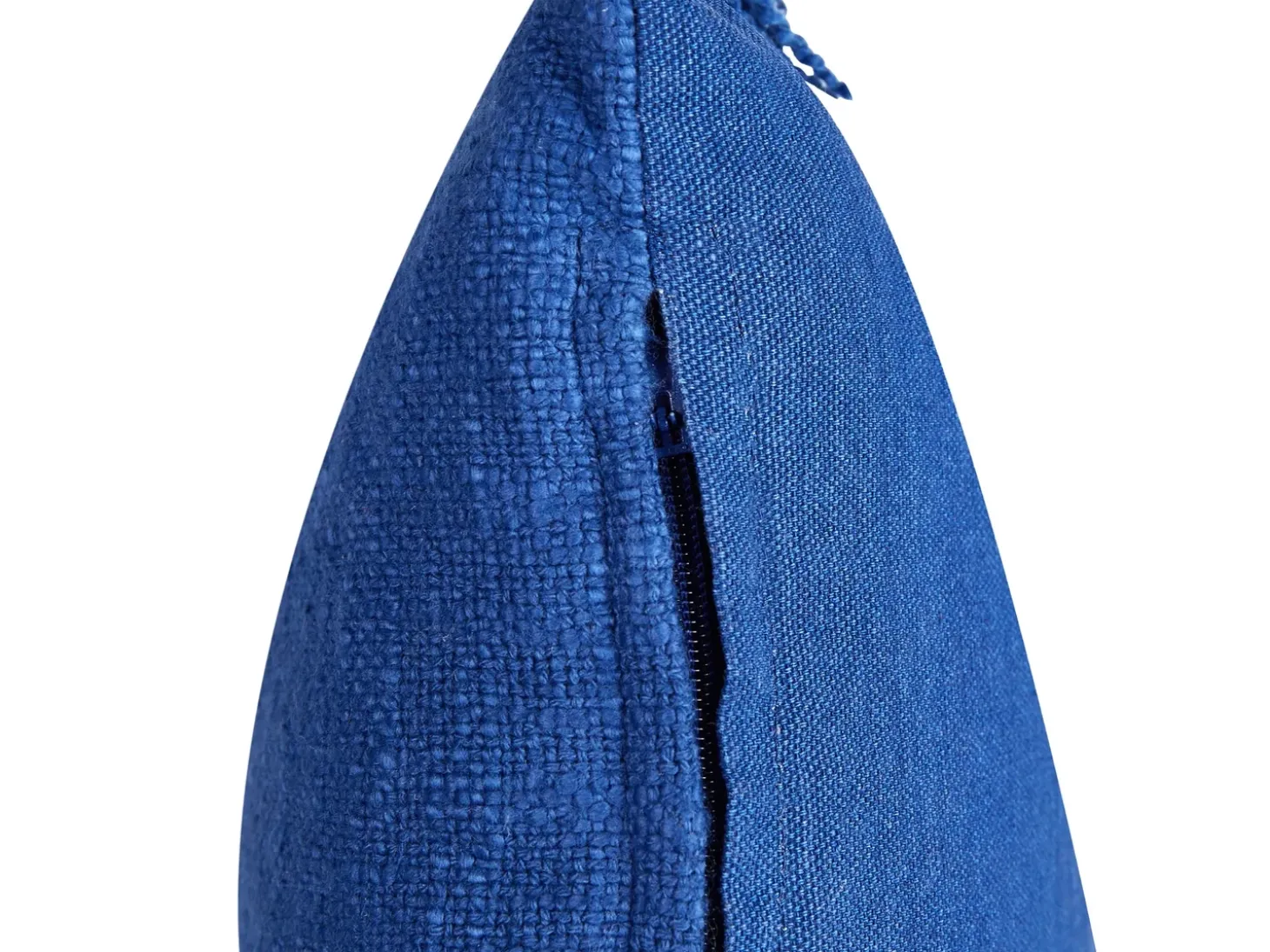 Sæt af 2 pyntepuder MABA Bomuld 50 x 35 cm Navy Blå Ensfarvet