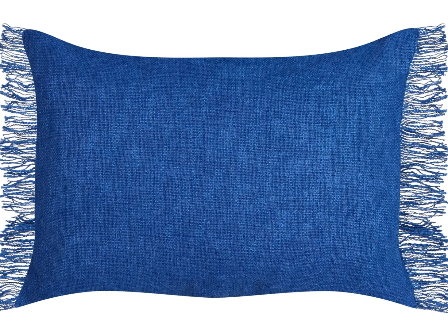 Sæt af 2 pyntepuder MABA Bomuld 50 x 35 cm Navy Blå Ensfarvet