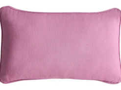 Sæt af 2 pyntepuder MADHUCA Bomuld 30 x 50 cm Hvid Blomstermønster