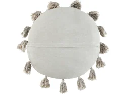 Sæt af 2 pyntepuder MADIA Bomuld 45 x 45 cm Grå Ensfarvet