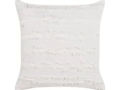 Sæt af 2 pyntepuder MAKNEH Bomuld 45 x 45 cm Hvid Ensfarvet