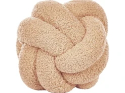 Sæt af 2 pyntepuder MALNI Boucle 19 x 19 cm Sand Beige Ensfarvet