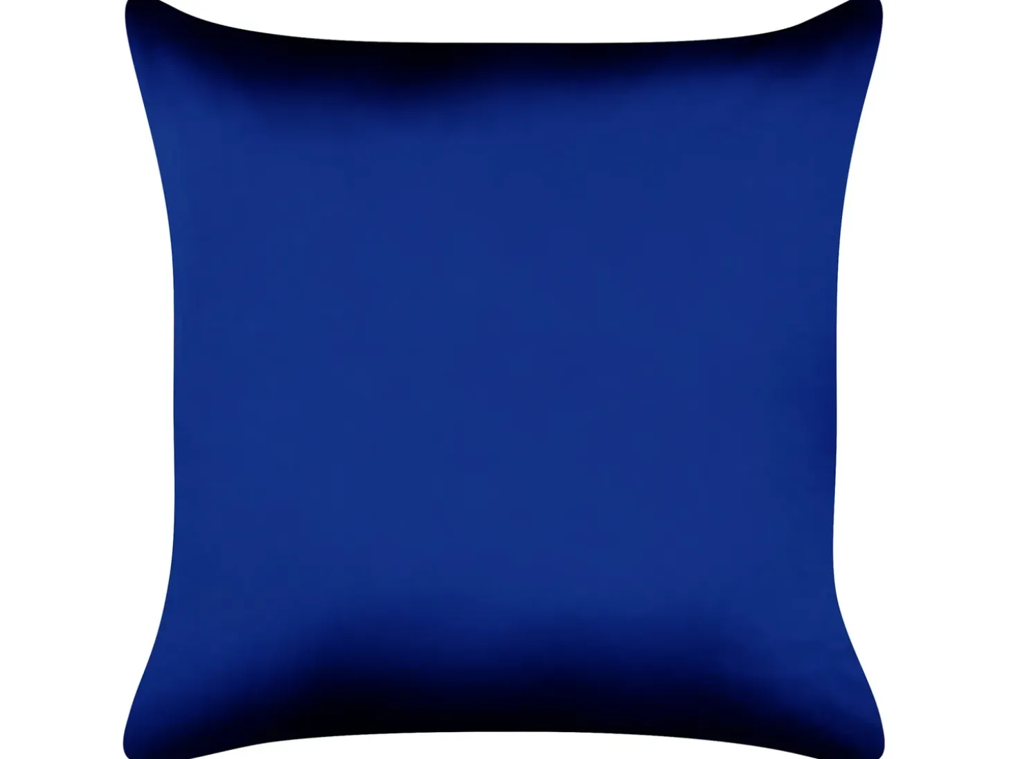 Sæt af 2 pyntepuder MERINGUE Velour 45 x 45 cm Mørkeblå Julemønster