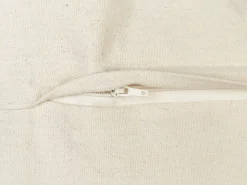 Sæt af 2 pyntepuder OBERONIA Bomuld 45 x 45 cm Beige Ensfarvet
